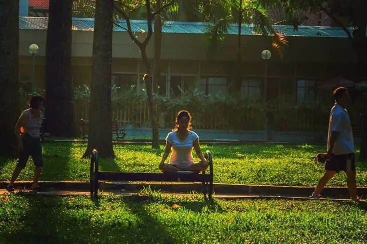 Start your day with serenity in the city